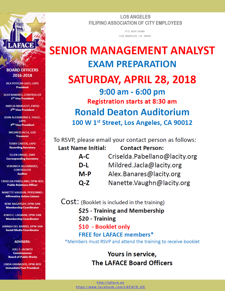 Sr Management Analyst Exam Prep Sr Management Analyst Exam Prep